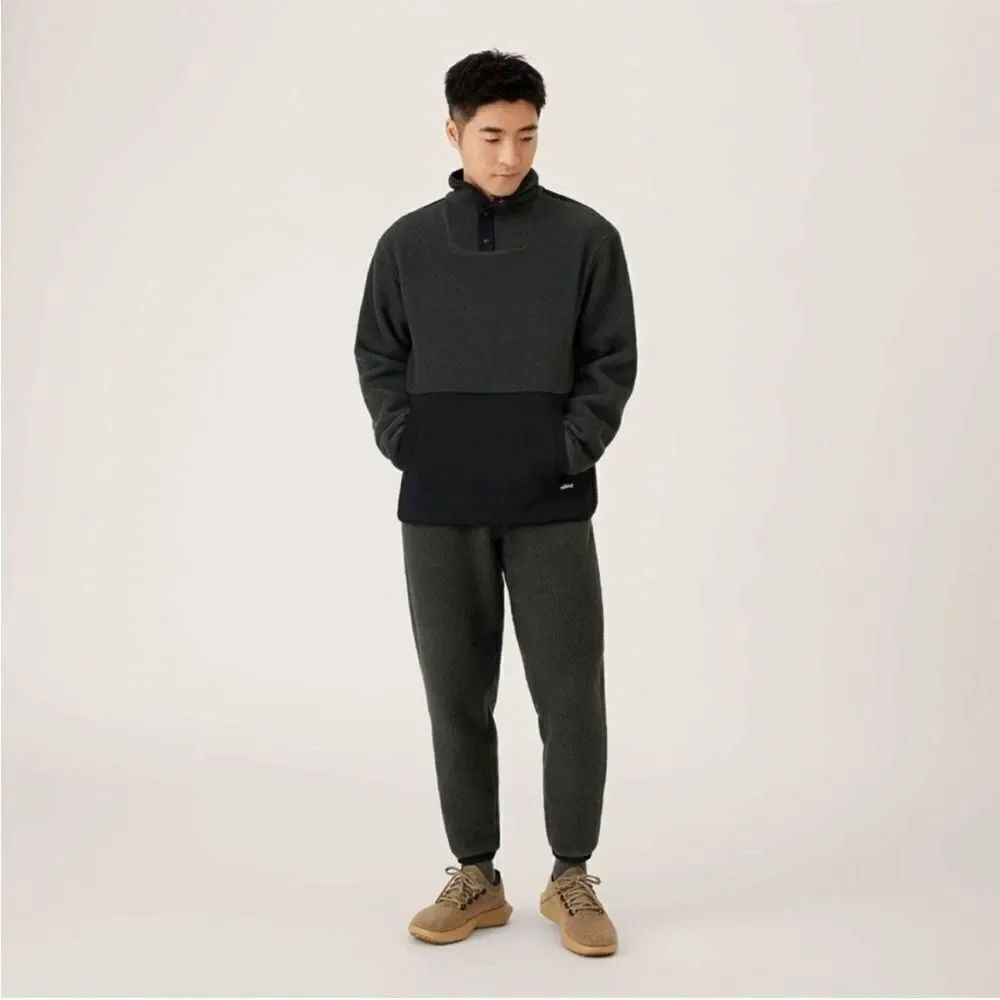 NWT Allbirds Men's (M) Fluff Fleece Pant Joggers in Natural Black Size XS